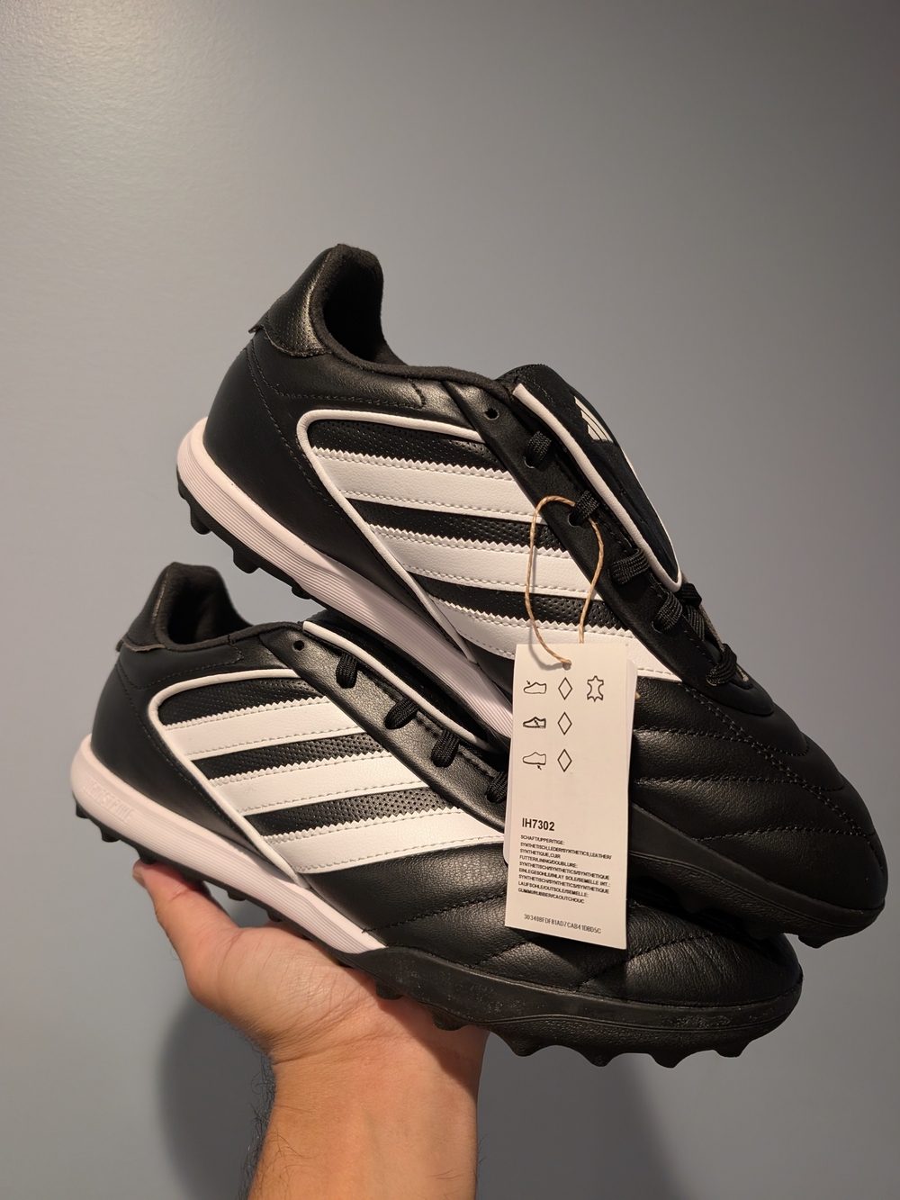 Adidas Copa Gloro II TF Football/Soccer Shoes Box - Black/White